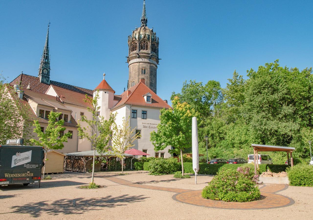 Hotel Alte Canzley Wittenberg Eksteriør bilde